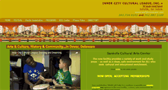 Desktop Screenshot of icclarts.org