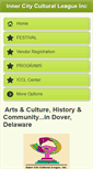 Mobile Screenshot of icclarts.org