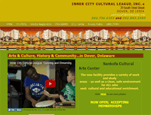 Tablet Screenshot of icclarts.org